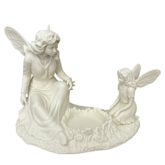 PartyLite Ariana’s Garden Fairy Votive Holder Mother Daughter Angel Figurine - Picture 6 of 10